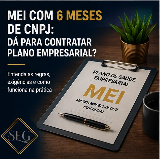 MEI com 6 meses de CNPJ: dá para contratar plano empresarial?