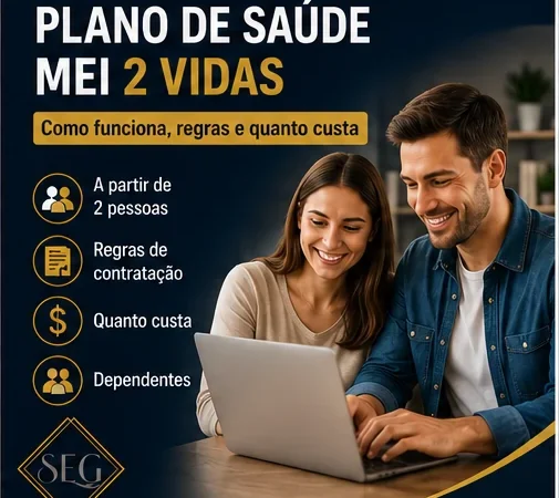 Plano de saúde MEI 2 vidas: como funciona, regras e quanto custa