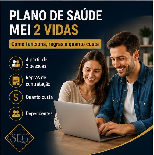 Plano de saúde MEI 2 vidas: como funciona, regras e quanto custa
