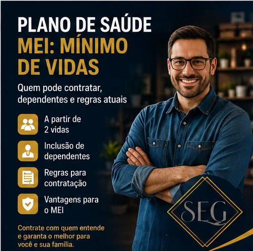 Plano de saúde MEI: mínimo de vidas, quem pode entrar e dependentes