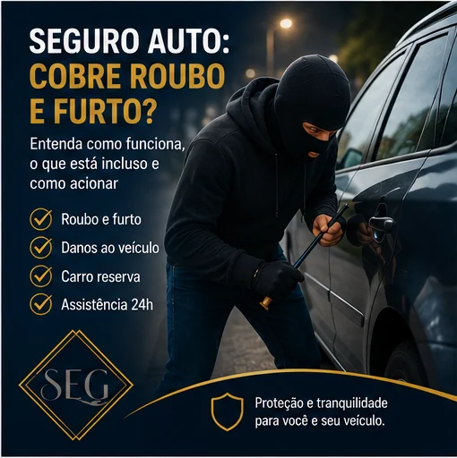 Seguro Auto Cobre Roubo e Furto? Veja Como Funciona